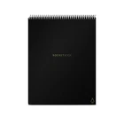 Rocketbook Flip Smart Notepad, Black Cover, Lined/Dot Grid Rule, 8.5 x 11,