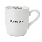Santa Barbara Design Studio Coffee Cup That's All White and Pink Ceramic Coffee