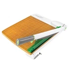 Westcott 16874 â€Ž15-Inch CarboTitanium Wood Base Guillotine Paper Cutter,