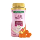 Nature's Bounty Hair Growth Gummies for Supporting Thicker, Fuller Hair with