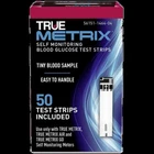 TRUE METRIX SELF MONITORING BLOOD GLUCOSE TEST STRIPS - 50 Test Strips (Box of