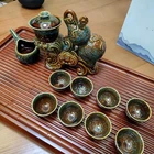 Chinese Kung Fu Tea Set Gift Box, Gourd Shaped, Suitable as A Gift for Birthdays