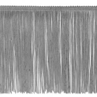 Trims by the Yard 6" Chainette Fringe Trim | Gray | (5 yard cut)