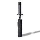 Japanese-inspired Traditional Handle Umbrella - Portable 2-Fold Semi-Automatic