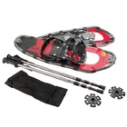 ThunderBay Lightweight Aluminum-Alloy Large Adult Snowshoes and Poles