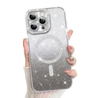 MZELQ Compatible with iPhone 15 Pro Case Plating Magnetic [Support for Magsafe]