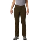 Columbia Women's Petite Saturday Trail II Convertible Pant, Olive Green, 16