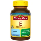 Nature Made Vitamin E 450 mg (1000 IU) dl-Alpha Softgels, 60 Count for