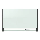 Quartet Glass Whiteboard, Magnetic Dry Erase White Board, 39" x 22", Wide Format