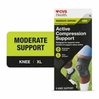 CVS Health Active Compression Knee Support  XL