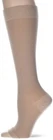 Truform Below Knee Open Toe Compression Stockings, Beige, Medium