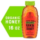Nature Nate's Organic Honey: 100% Pure, Raw and Unfiltered Honey - 16 fl oz Pack