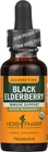 HERB PHARM Organic Black Elderberry Glycerite, 1 FZ/30 ml