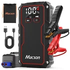 Jump Starter, Portable 1000A Jump Starter for 5.0L Gas/3.0L Diesel, 12V Jump Box