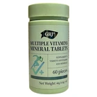 GRJ Multivitamin - A Daily multivitamin and multimineral Supplement 60ct 10/26