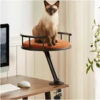 Juopool Cat Desk Bed - Mounted Desktop Cat Bed for Home Office Indoor Cat Des...